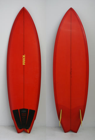 5'10" Second Hand Vouch Rainbeau Twin